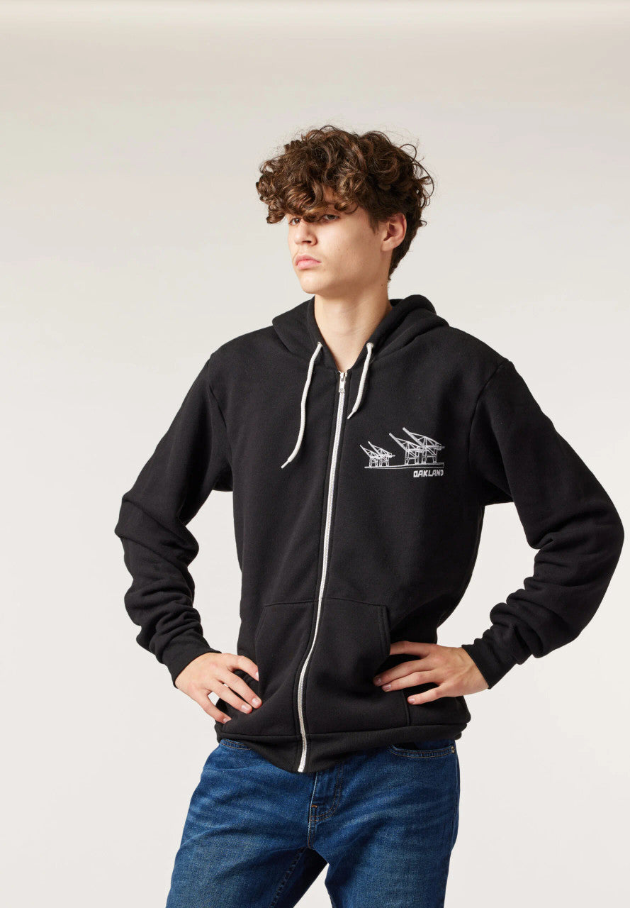 Screen Print Hoodie - Oakland Cranes